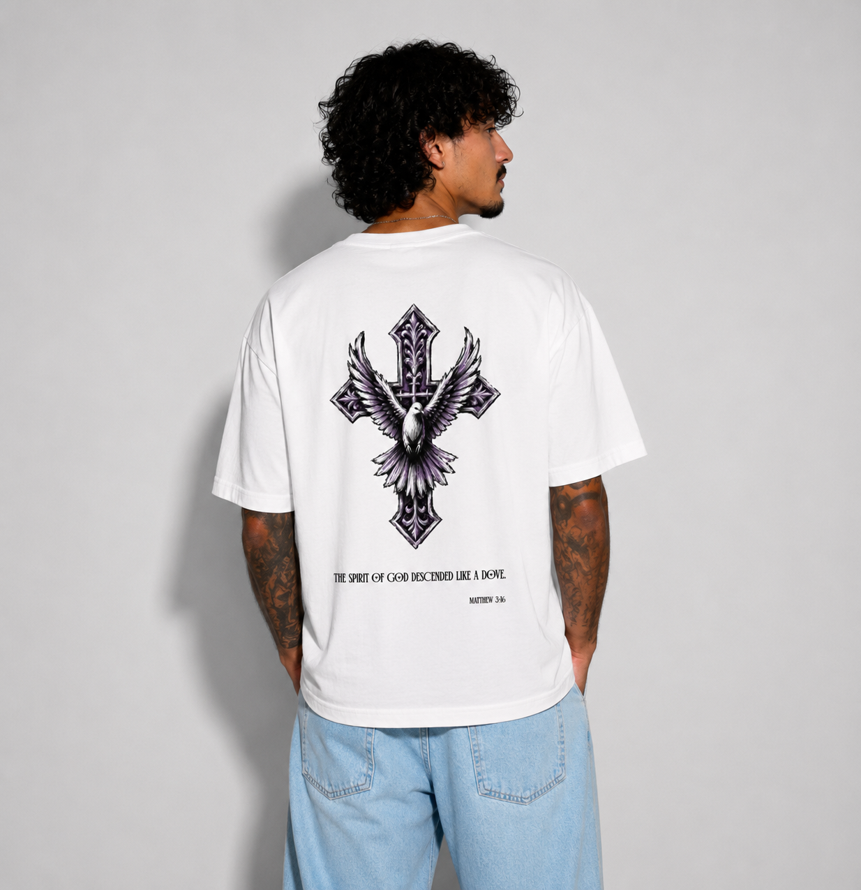 Matthew 3:16 Oversized shirt