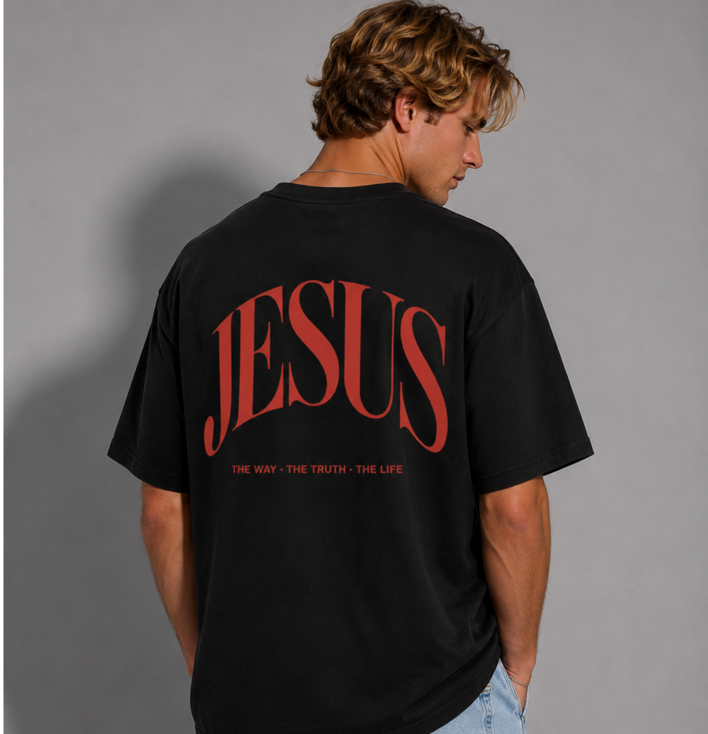 JESUS – The Way Oversized Shirt