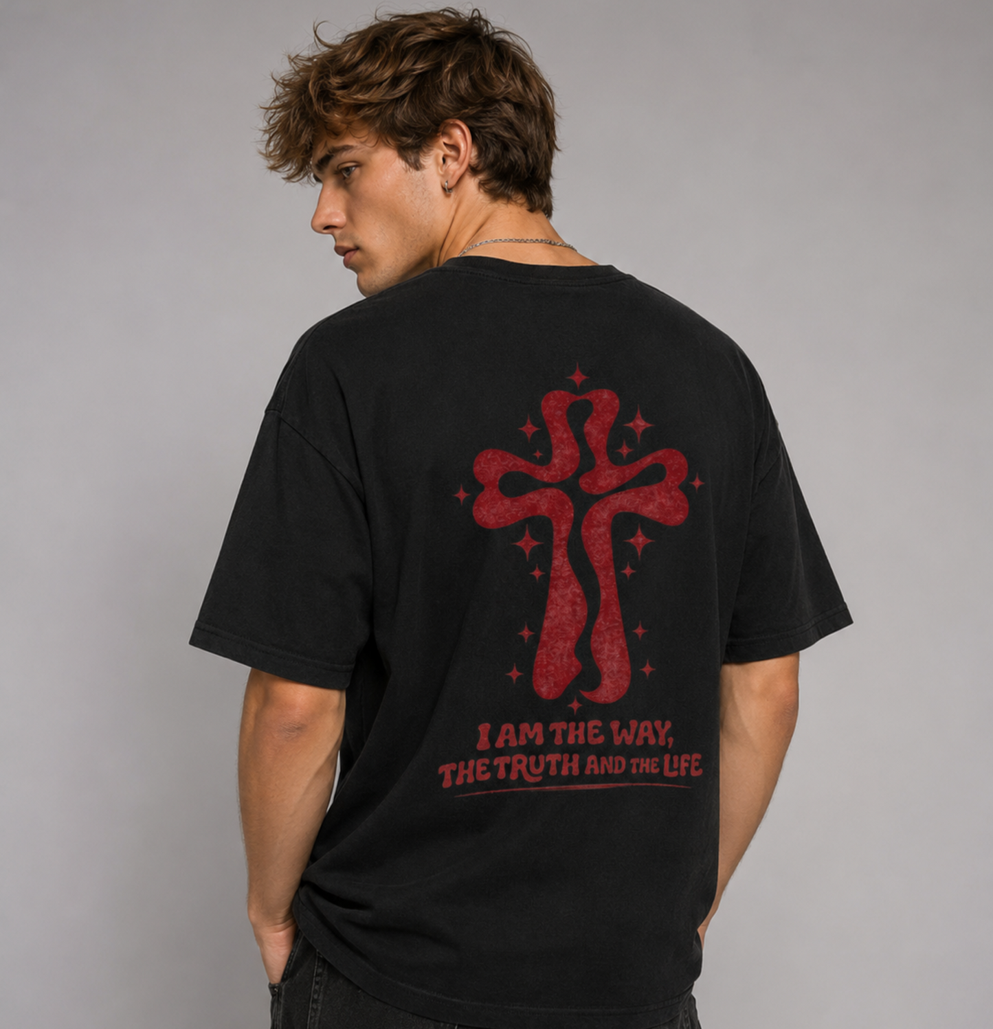 John 14:6 The Way Oversized Shirt